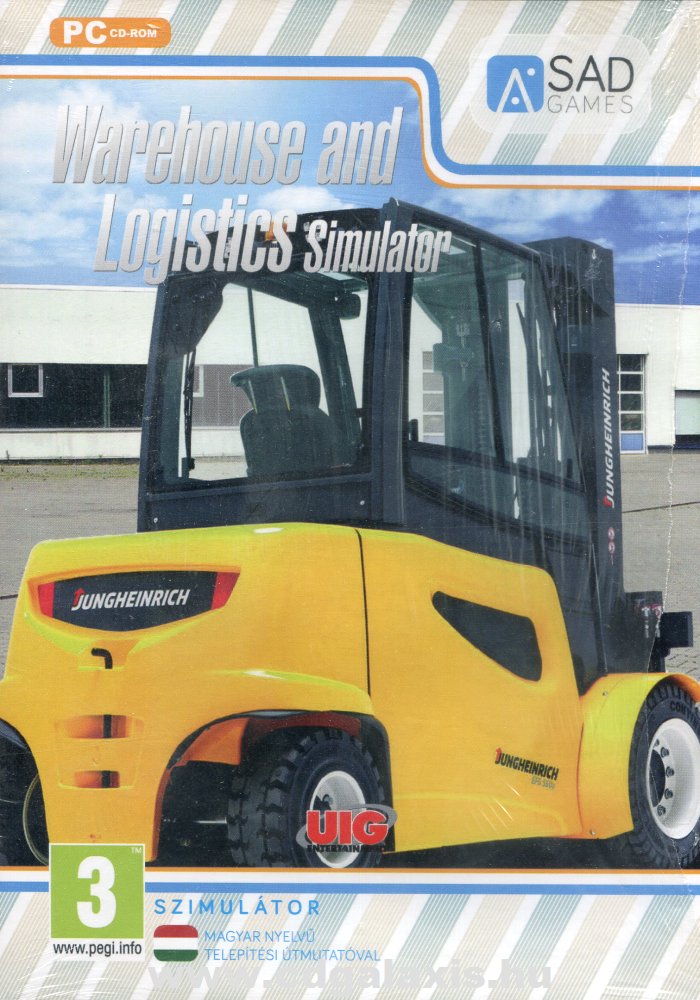 PC játék Towtruck Simulator 2015 és Warehouse and Logistics Simulator hátlap