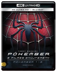 Film Blu-ray Pókember 1, 2, 3 (3 BD + 3 ) 4K UHD