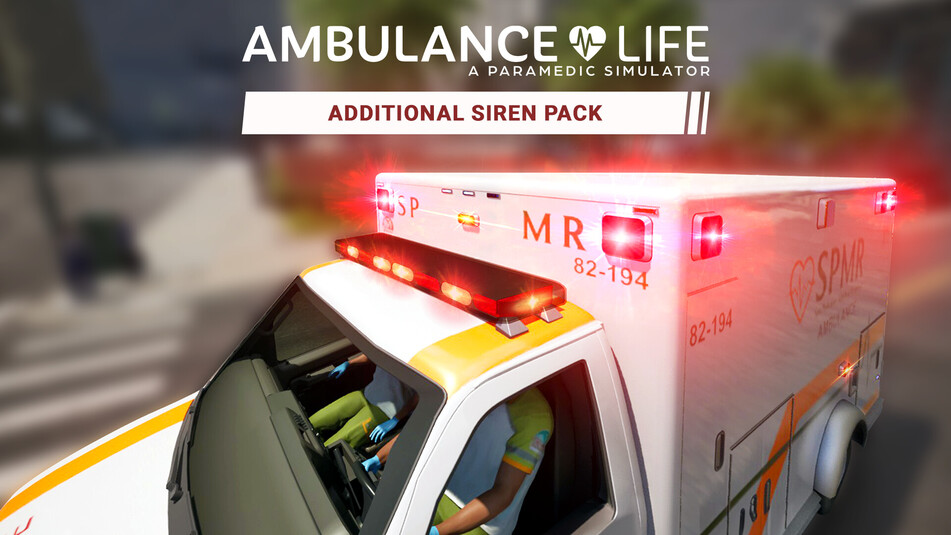 Digitális vásárlás (PC) Ambulance Life - Additional Siren Pack LETÖLTŐKÓD