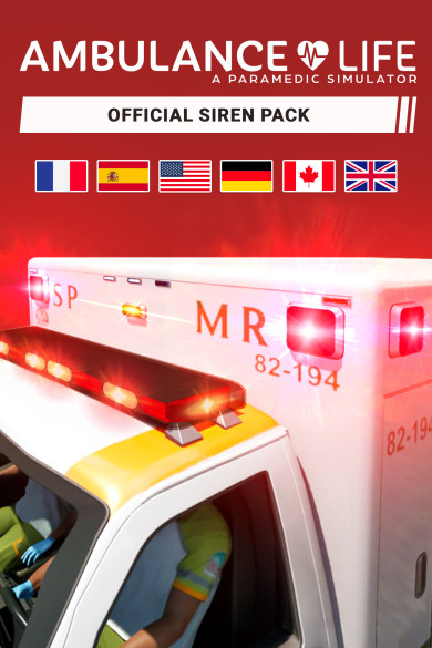 Digitális vásárlás (PC) Ambulance Life - Official Siren Pack LETÖLTŐKÓD