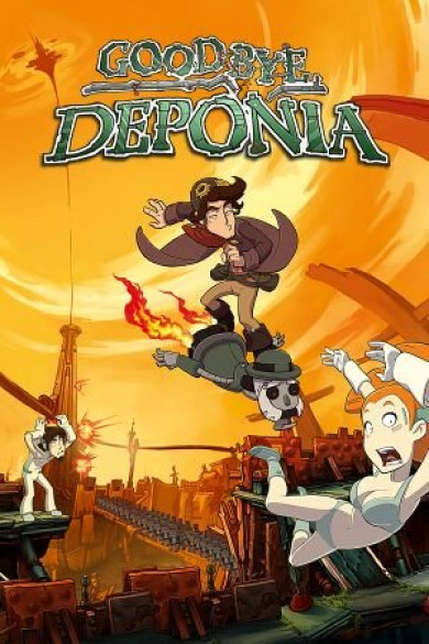 Digitális vásárlás (PC) Goodbye Deponia  Steam LETÖLTŐKÓD