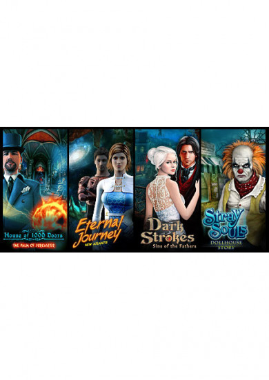 Digitális vásárlás (PC) Hidden Object 4-in-1 Bundle LETÖLTŐKÓD