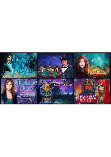 Digitális vásárlás (PC) Hidden Object 6-in-1 bundle LETÖLTŐKÓD