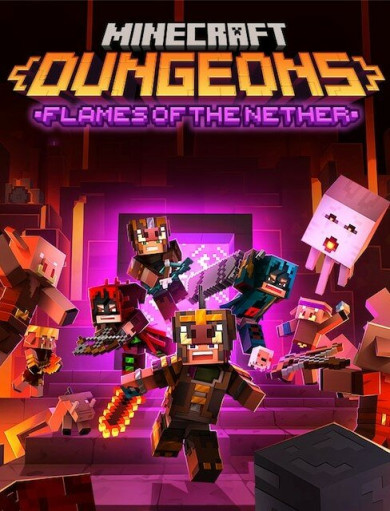 Digitális vásárlás (PC) Minecraft Dungeons: Flames of the Nether LETÖLTŐKÓD