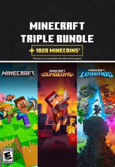 Digitális vásárlás (PC) Minecraft Triple Bundle  LETÖLTŐKÓD
