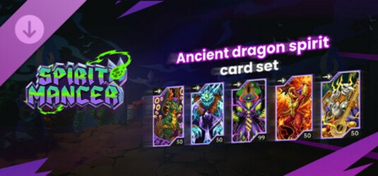 Digitális vásárlás (PC) Spirit Mancer Ancient Dragon Spirit Card Set DLC Steam LETÖLTŐKÓD