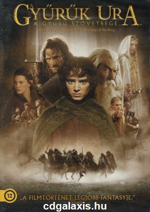 Film DVD A Gyűrűk Ura: A gyűrű szövetsége - mozis