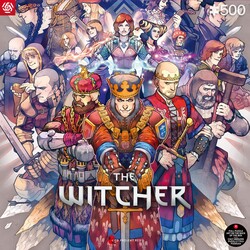 Játék The Witcher: The Northern Realms 500 darabos puzzle