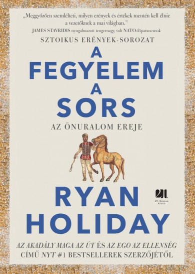 Könyv A fegyelem a sors (Ryan Holiday)