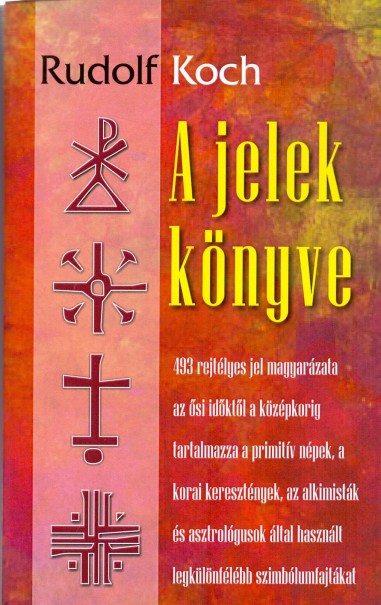 Könyv A jelek könyve (Rudolf Koch)