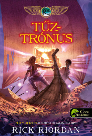 Könyv A Kane krónikák 2. Tűztrónus (Rick Riordan)