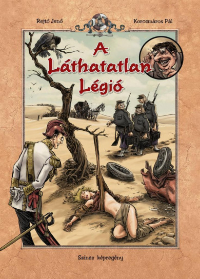 Könyv A láthatatlan légió (színes képregény) (Rejtő Jenő)