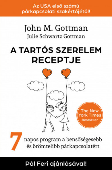 Könyv A tartós szerelem receptje (John M. Gottman)
