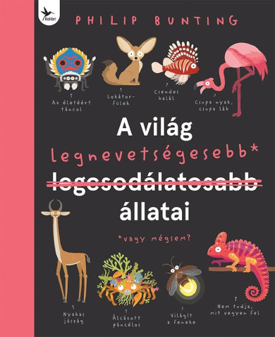Könyv A világ legnevetségesebb állatai (Philip Bunting)