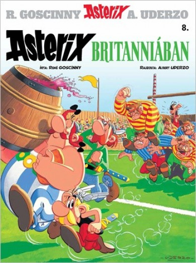 Könyv Asterix 8. - Asterix Britanniában (René Goscinny)