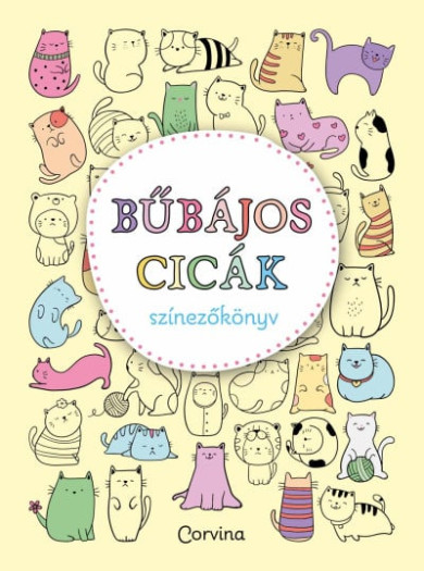 Könyv Bűbájos cicák - Színezőkönyv