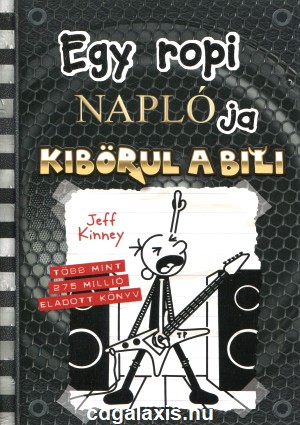 Könyv Egy ropi naplója 17. Kibörul a bili (Jeff Kinney)