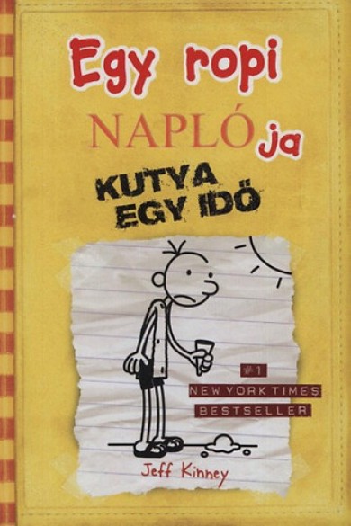 Könyv Egy ropi naplója 4. - Kutya egy idő (Jeff Kinney)