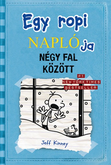 Könyv Egy ropi naplója 6. - Négy fal között (Jeff Kinney)