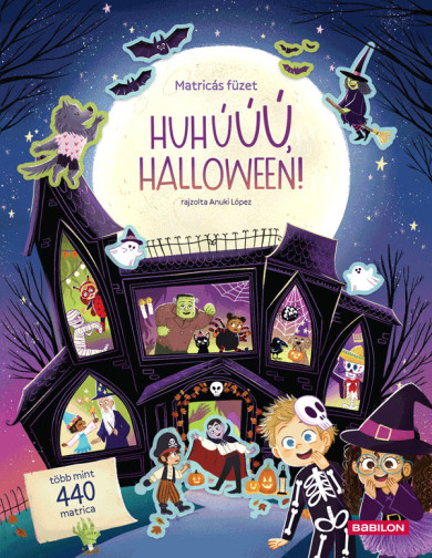 Könyv HUHÚÚÚ, HALLOWEEN! - Matricás füzet (Jana Sedláková)