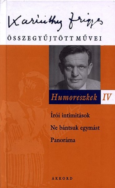 Könyv Humoreszkek IV. (Karinthy Frigyes)