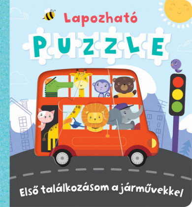 Könyv Lapozható puzzle - Első találkozásom a járművekkel