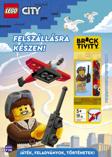 Könyv Lego City - Felszállásra készen - A pilóta és a távirányítós repülőgép