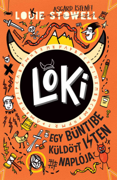 Könyv Loki - Egy büntibe küldött isten naplója (Louie Stowell)