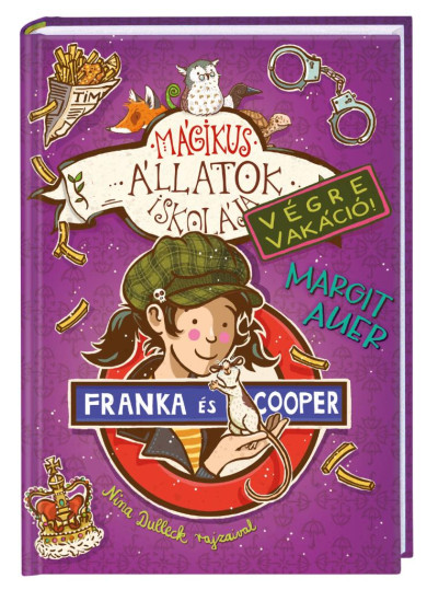 Könyv Mágikus állatok iskolája - Végre Vakáció 8. - Franka és Cooper (Margit