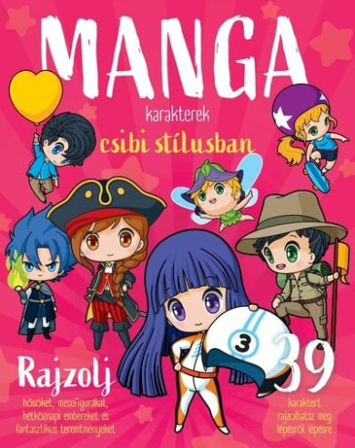 Könyv Manga karakterek csibi stílusban
