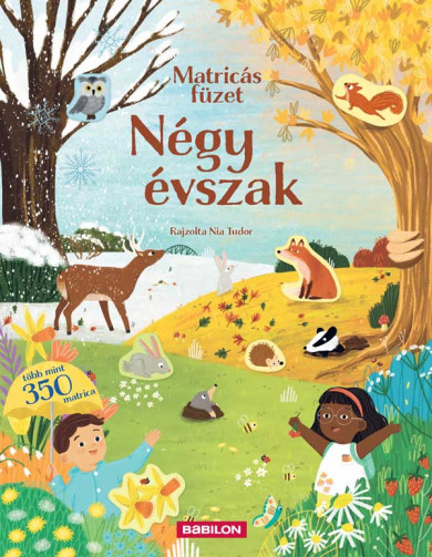 Könyv Matricás füzet - Négy évszak (Joli Hannah)