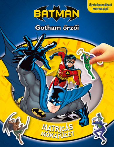 Könyv Matricás mókafüzet - Batman: Gotham őrzői