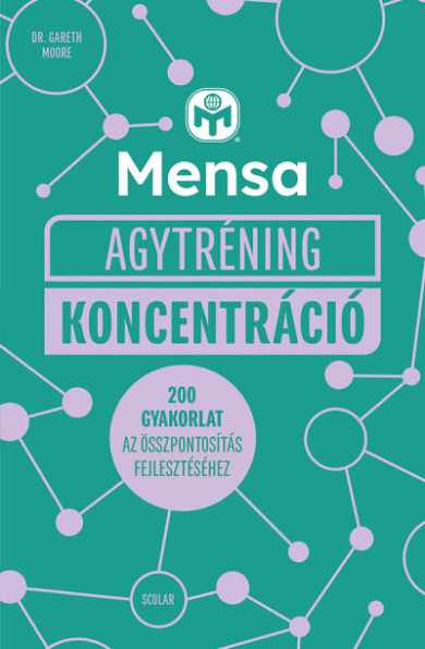 Könyv Mensa Agytréning - Koncentráció (Dr. Gareth Moore)