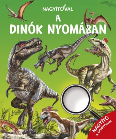 Könyv Nagyítóval - A dinók nyomában