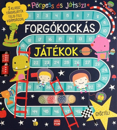 Könyv Pörgess és játssz! - Forgókockás játékok (Dawn Machell)