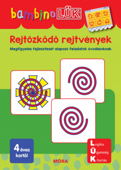 Könyv Rejtőzködő rejtvények - Megfigyelés fejlesztését alapozó feladatok óvo
