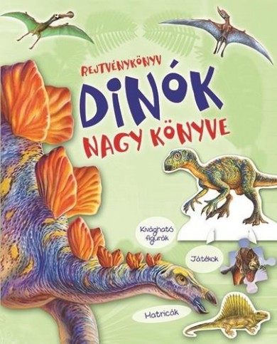 Könyv Rejtvénykönyv - Dinók nagy könyve