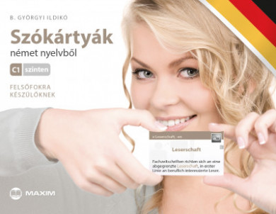 Könyv Szókártyák német nyelvből C1 szinten - Felsőfokra készülőknek (B. Györ