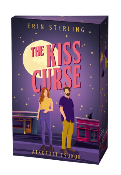 Könyv The Kiss Curse - Átkozott csókok - Éldekorált (Erin Sterling)
