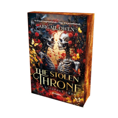 Könyv The Stolen Throne - Az ellopott trón - Éldekorált kiadás (Abigail Owen