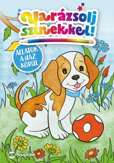 Könyv Varázsolj színekkel! - Állatok a ház körül (Falcione Sarolta)