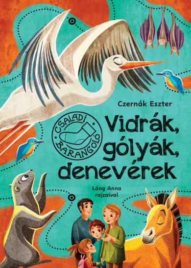Könyv Vidrák, gólyák, denevérek (Czernák Eszter)