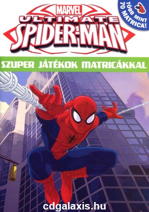 Könyv Pókember - szuper játékok matricákkal