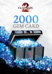 Digitális vásárlás (PC) Guild Wars 2 Gem Card 2000 gems LETÖLTŐKÓD