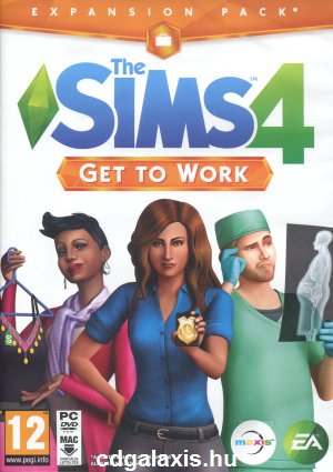 PC játék The Sims 4 kiegészítő: Get to Work